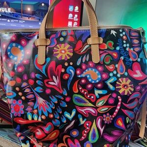 Consuela Multicolor Artistic Shoulder Bag